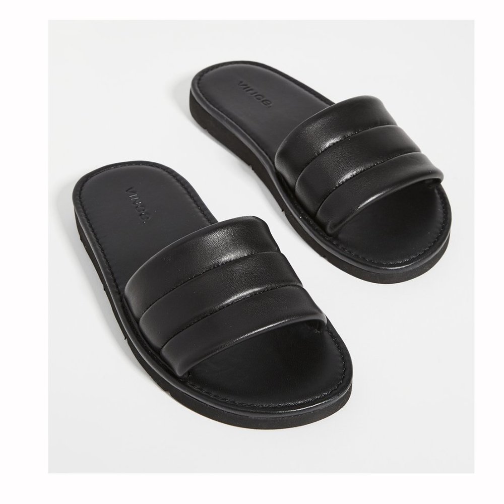 Vince Olina Leather Sandals Size 6.5 New